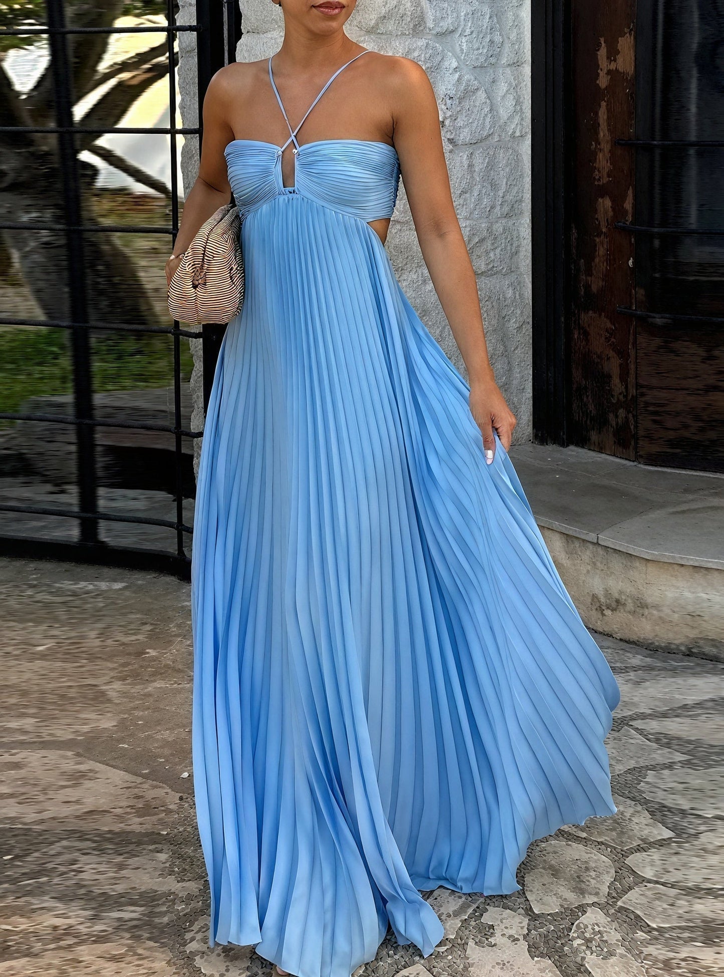 Robe de Soirée Élégante pour Femmes - Longue et Chic pour Mariage ou Gala