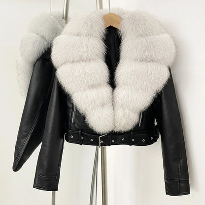 Veste Femme Hiver Chic avec Ceinture Ajutable