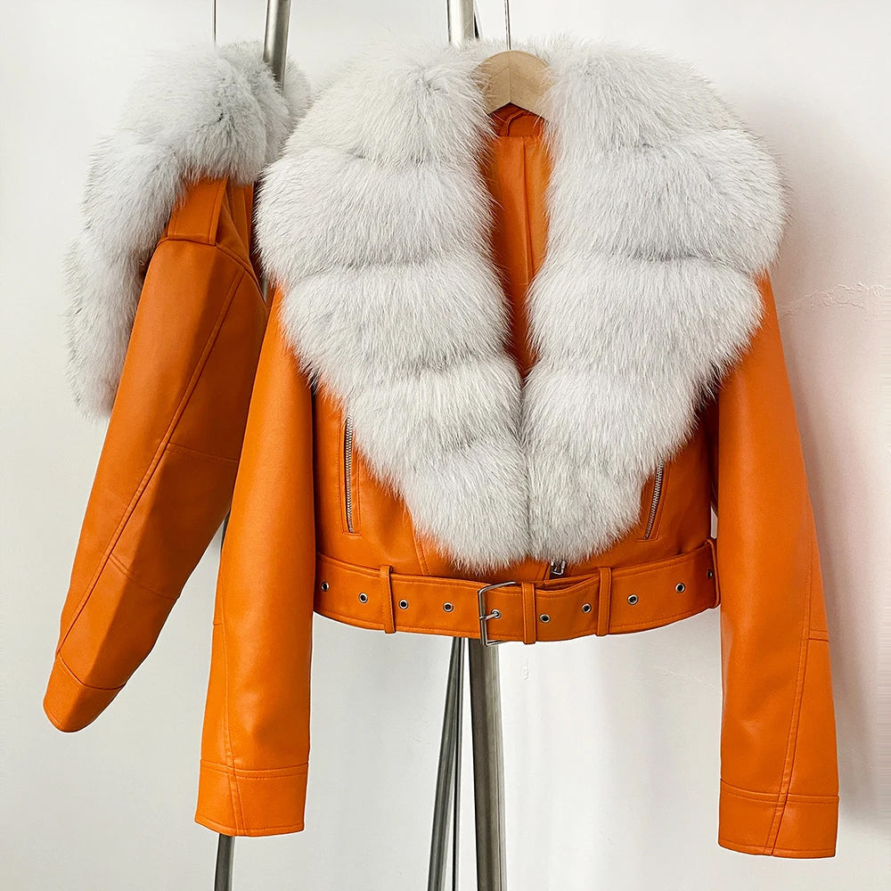 Veste Femme Hiver Chic avec Ceinture Ajutable - PanierRoyale