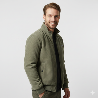 Veste Homme Hiver – Blouson Doublé Chaud et Élégant
