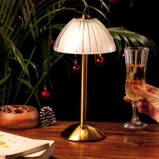 GlintGlow™ – Lampe de Table Rechargeable Sans Fil Design Moderne