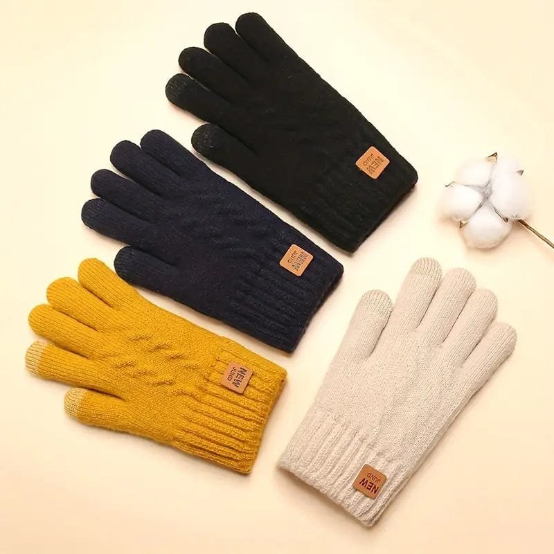 Gants Tactiles d'Hiver Doublés en Fourrure - vue 2