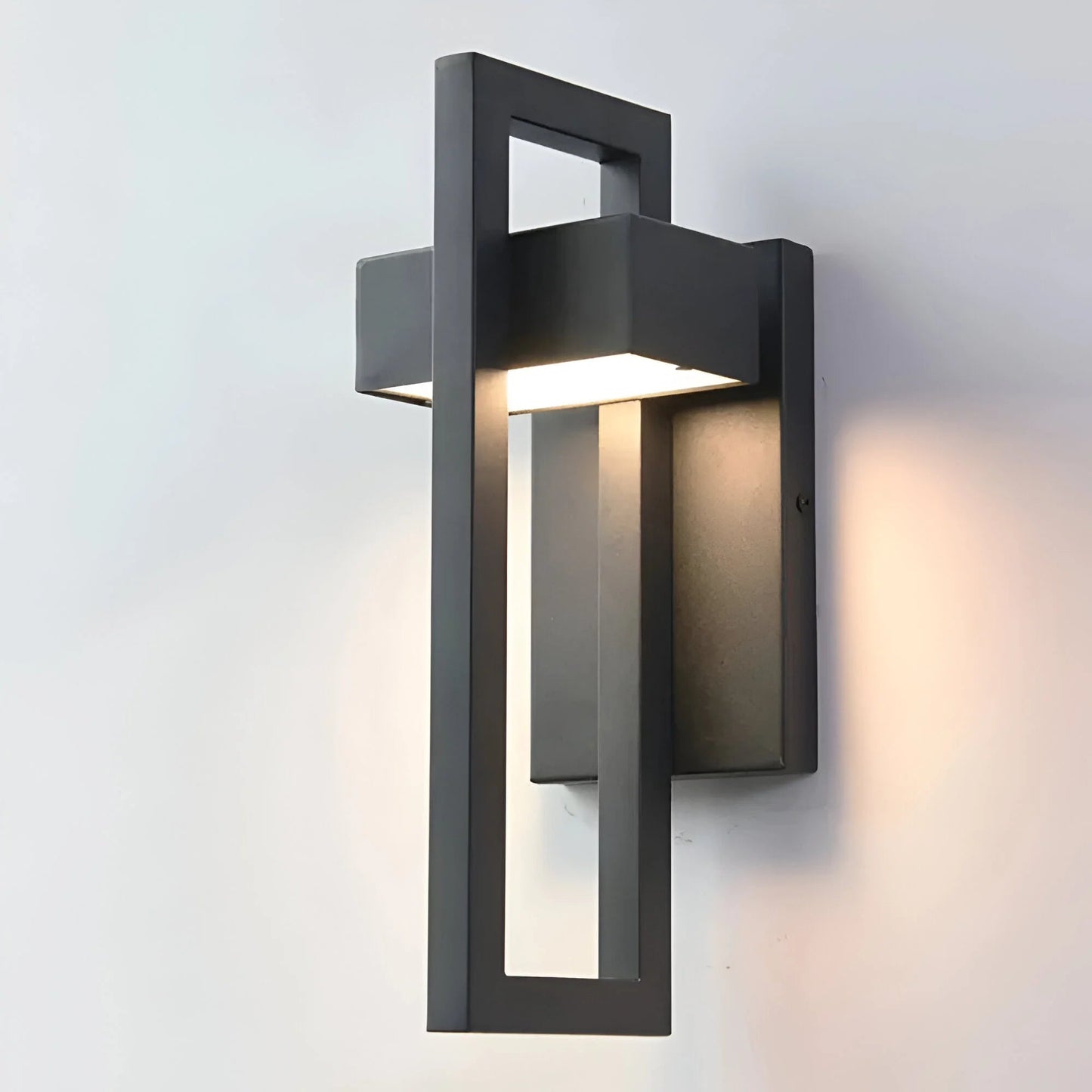 GlowCraft™ – Applique Murale Extérieure Résistante aux Intempéries