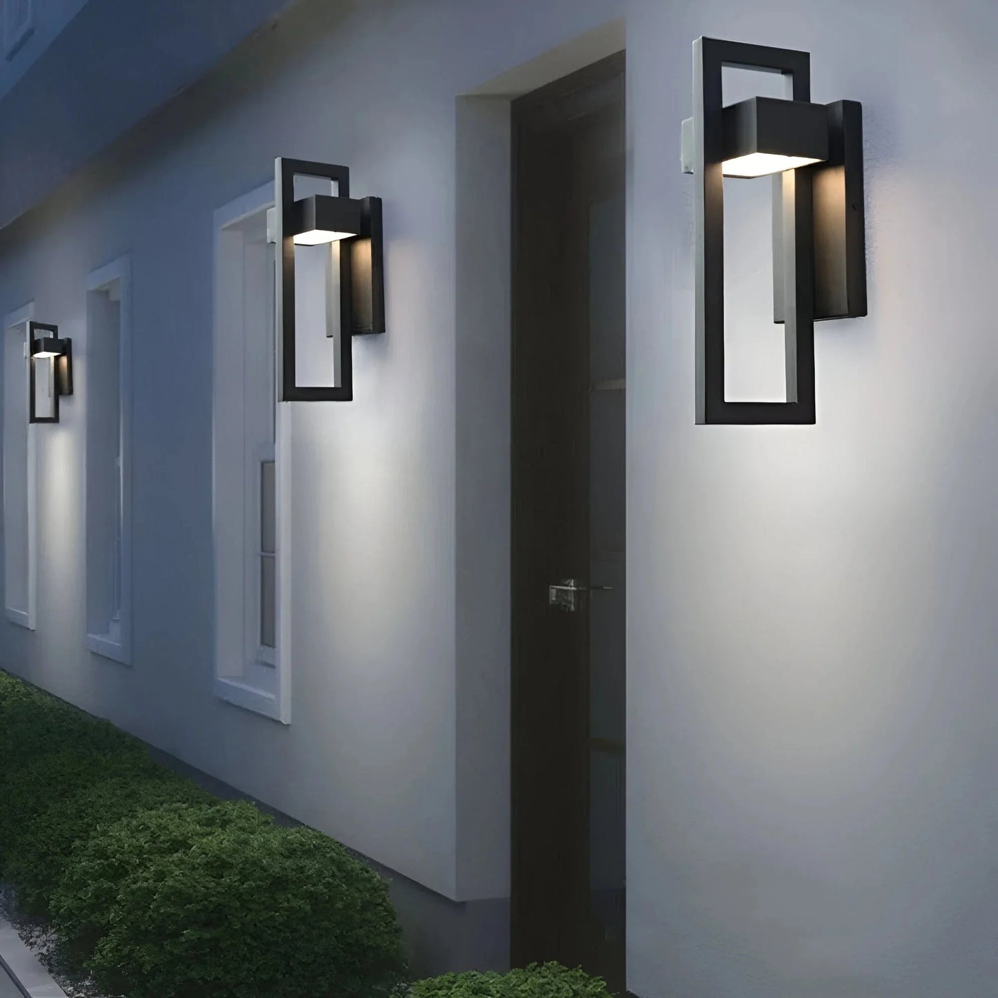 GlowCraft™ – Applique Murale Extérieure Résistante aux Intempéries