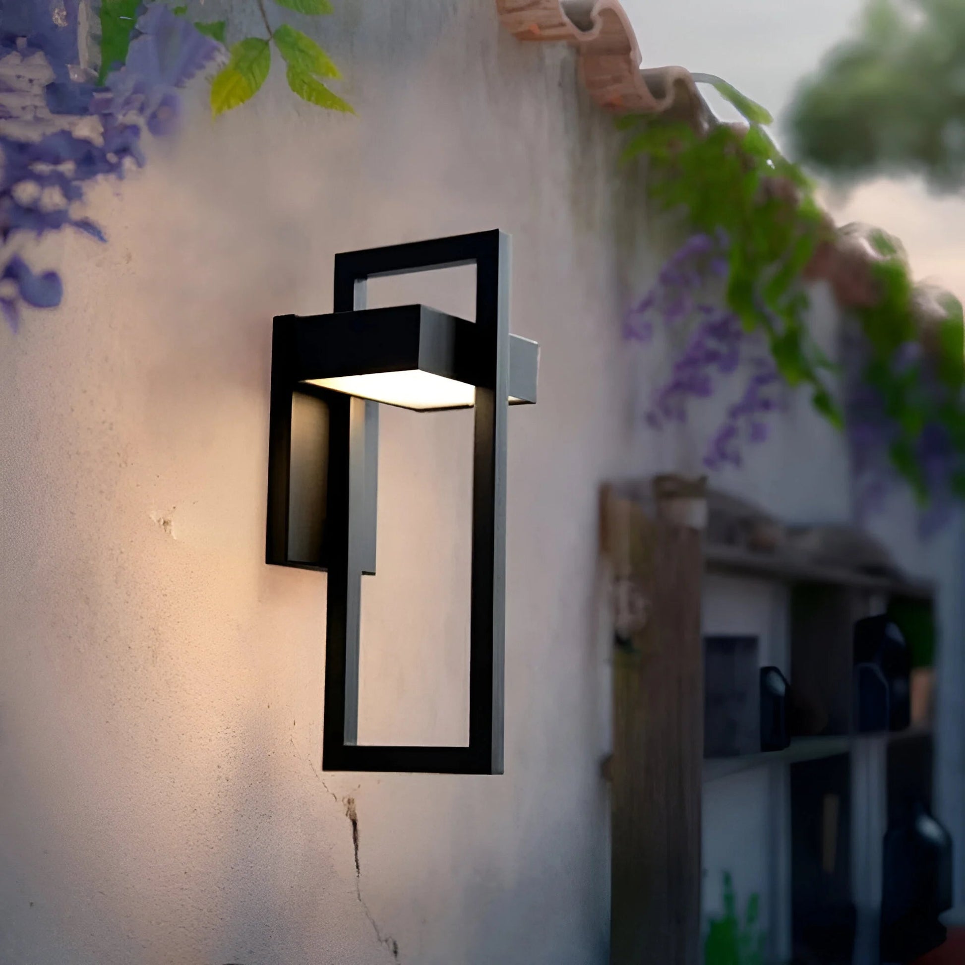 GlowCraft™ – Applique Murale Extérieure Résistante aux Intempéries