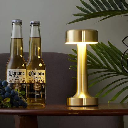 GlowSphere™ – Lampe de Table Rechargeable Sans Fil Design Élégant