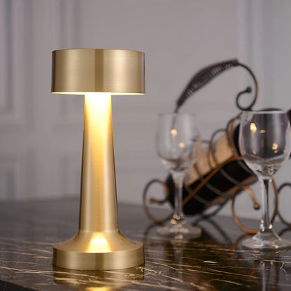 GlowSphere™ – Lampe de Table Rechargeable Sans Fil Design Élégant