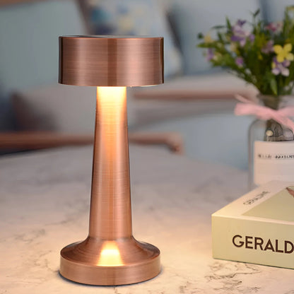 GlowSphere™ – Lampe de Table Rechargeable Sans Fil Design Élégant