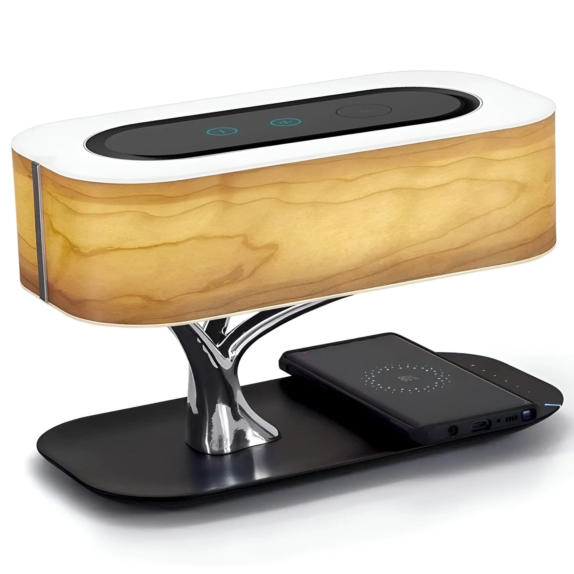 GlowSync™ – Lampe de Table Rechargeable Éclairage Ambiant Sans Fil