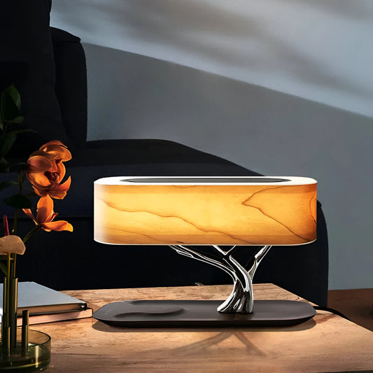 GlowSync™ – Lampe de Table Rechargeable Éclairage Ambiant Sans Fil