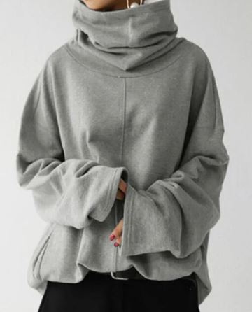 Sweat à Capuchon Femme Grande Taille Manches Longues