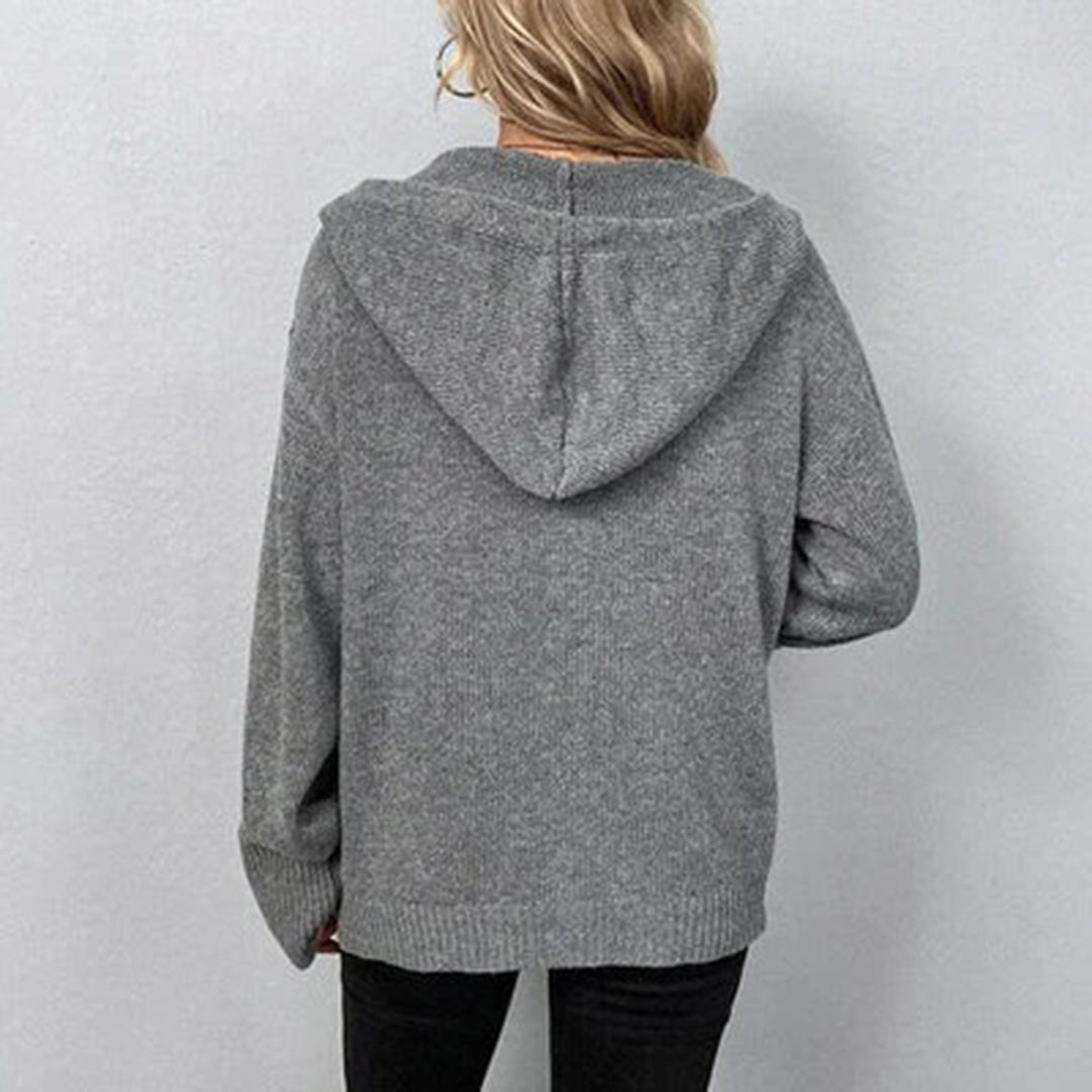 Cardigan Femme Décontracté à Boutons Avant
