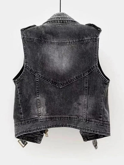 Veste Jean Femme Élégante et Tendance - PanierRoyale