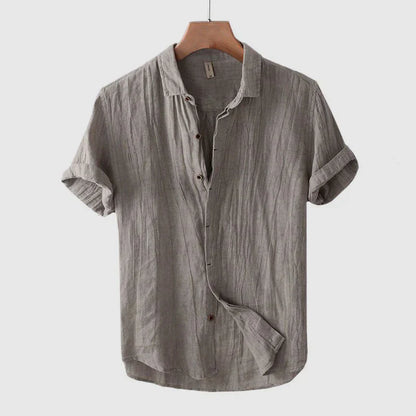 Chemise Lin Coton Homme Élégant
