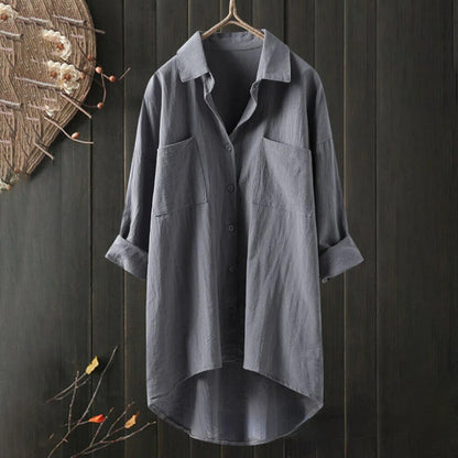 Chemise Homme Noir Élégant Manches Longues
