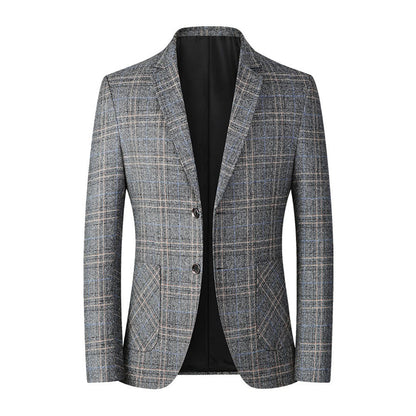 Blazer Homme Classique Noir à 2 Boutons - PanierRoyale