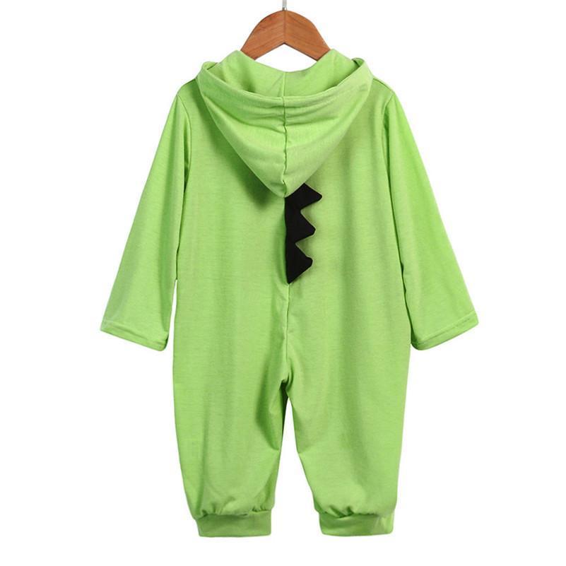 Costume Bébé Dinosaure Bleu Marine Amusant