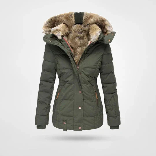 Veste femme hivernale imperméable et chaude