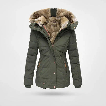 Veste femme hivernale imperméable et chaude