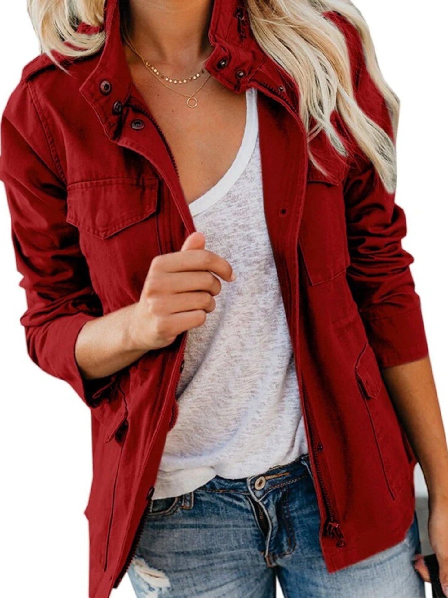 Veste Jean Femme Élégante et Tendance
