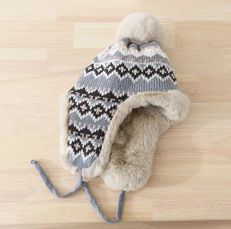 Bonnet Hiver Chaud et Doux pour Adulte