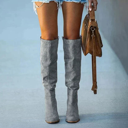 Bottines Femme à Talon Bloc Moderne