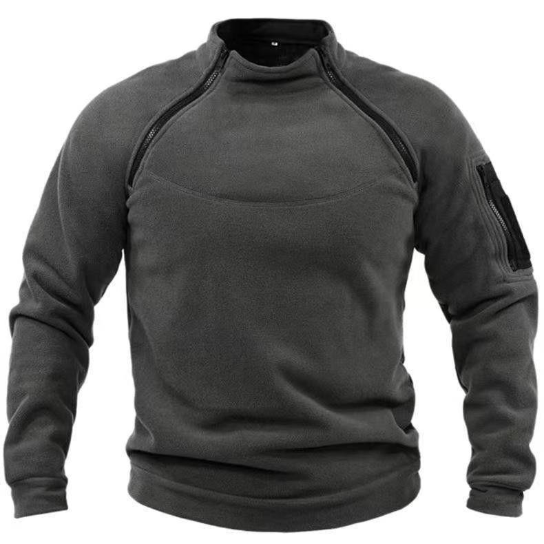 Doudoune Homme Hiver Longue avec Poche et Fermeture Éclair