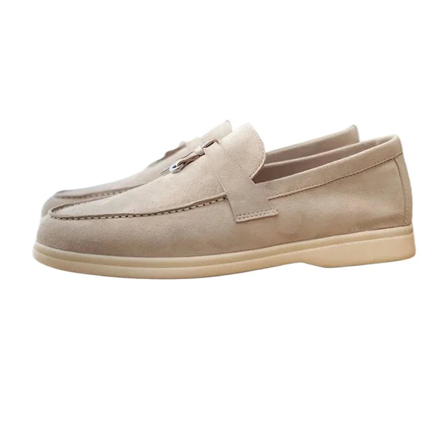 Chaussures Homme Cuir Beige Confortables - PanierRoyale