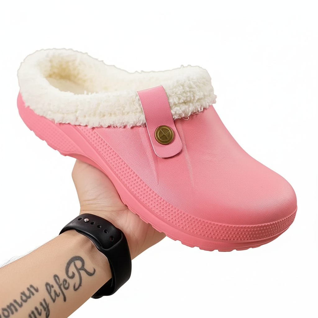 Chaussons Femmes Chauds et Confortables pour Intérieur et Extérieur