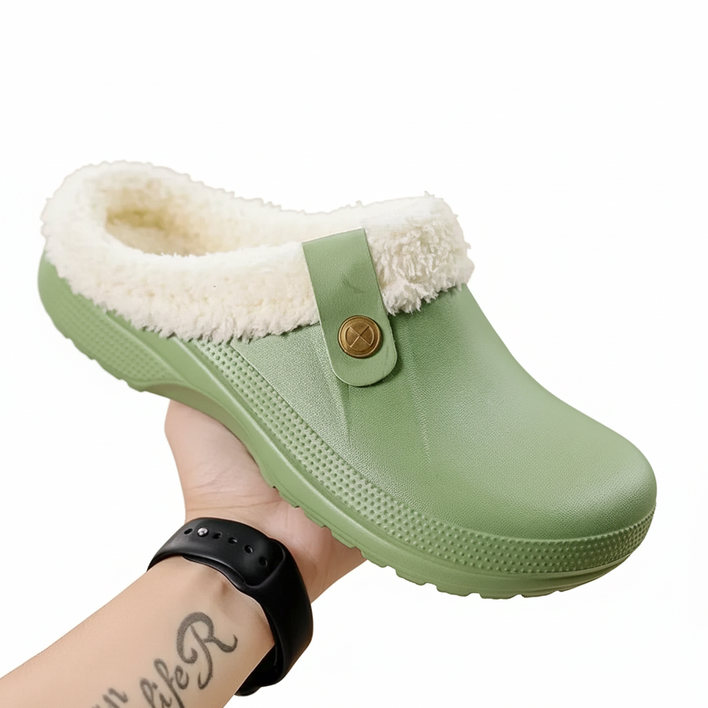 Chaussons Femmes Chauds et Confortables pour Intérieur et Extérieur