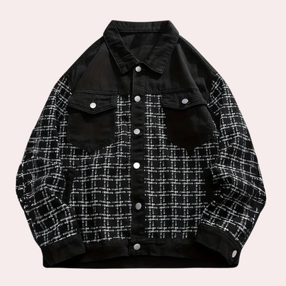 BOIKEN - Veste en Jean Tendance pour Hommes