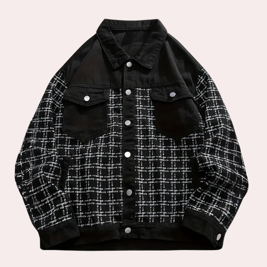 BOIKEN - Veste en Jean Tendance pour Hommes