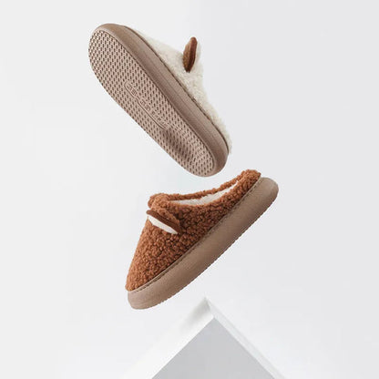 Chaussons Peluche Confortables et Chauds pour Maison - PanierRoyale