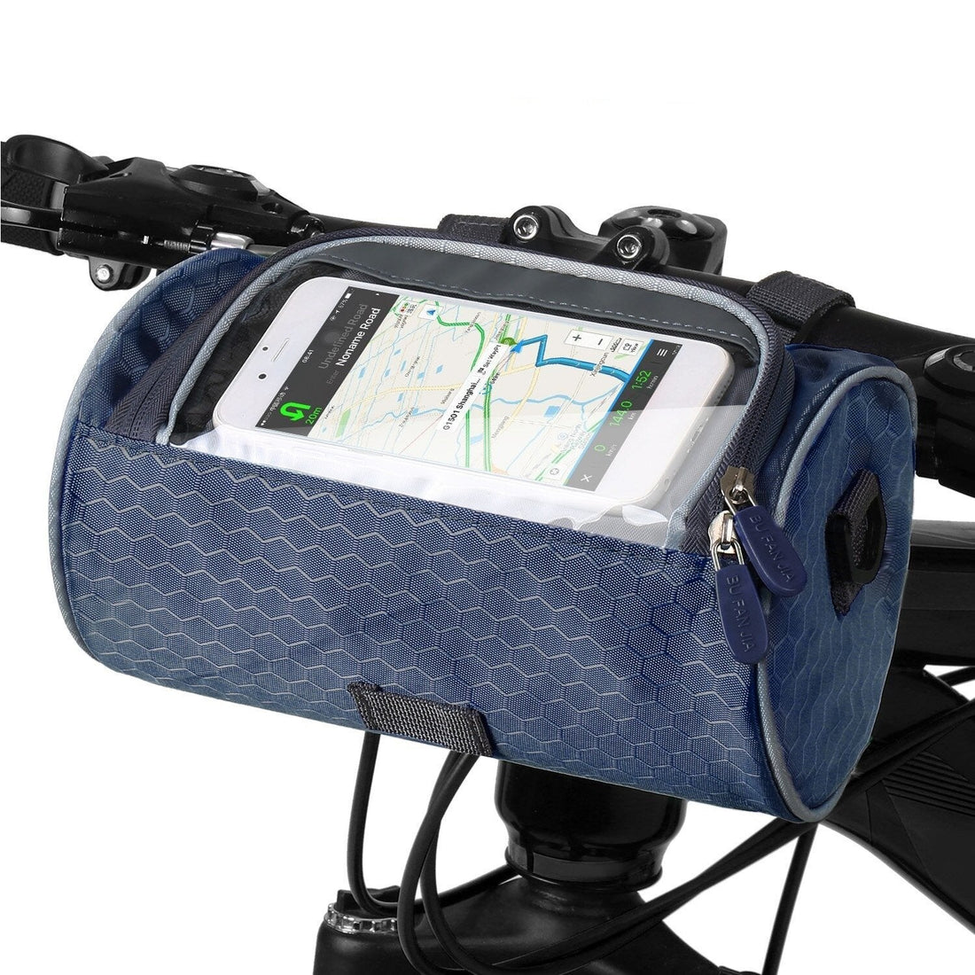 Sacoche Vélo Imperméable avec Pochette Téléphone Protège