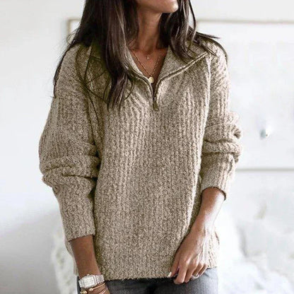 Pull Femme Décontracté Col V Détente