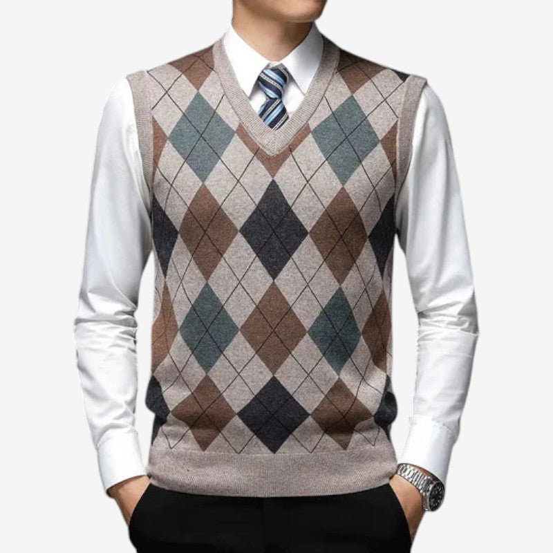 Pull en Vichy Doux et Confortable
