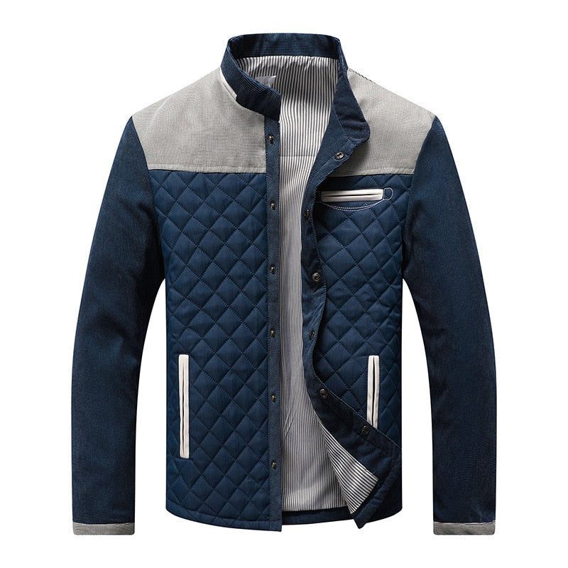 Veste Windbreaker Homme Sport Étanche avec Capuche Amovible