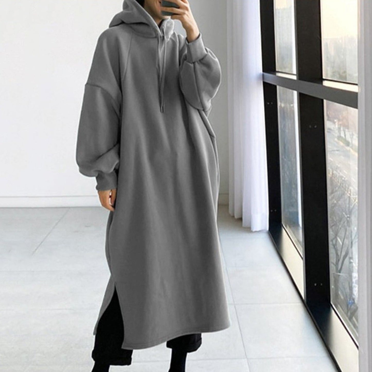 Manteau Femme Capuche Élégant et Chauffant
