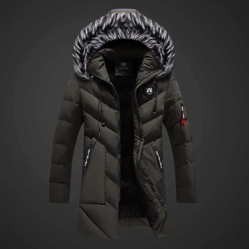 Manteau Homme Hiver Chaud et Imperméable