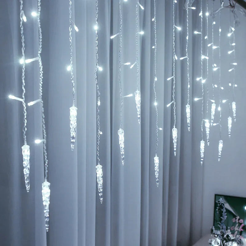 Rideau de Lumières LED Extérieur Décoratif - PanierRoyale