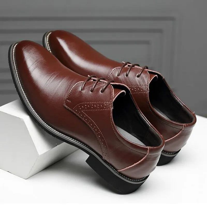 Chaussures Mariage Homme Bout Pointu Noir Élégant