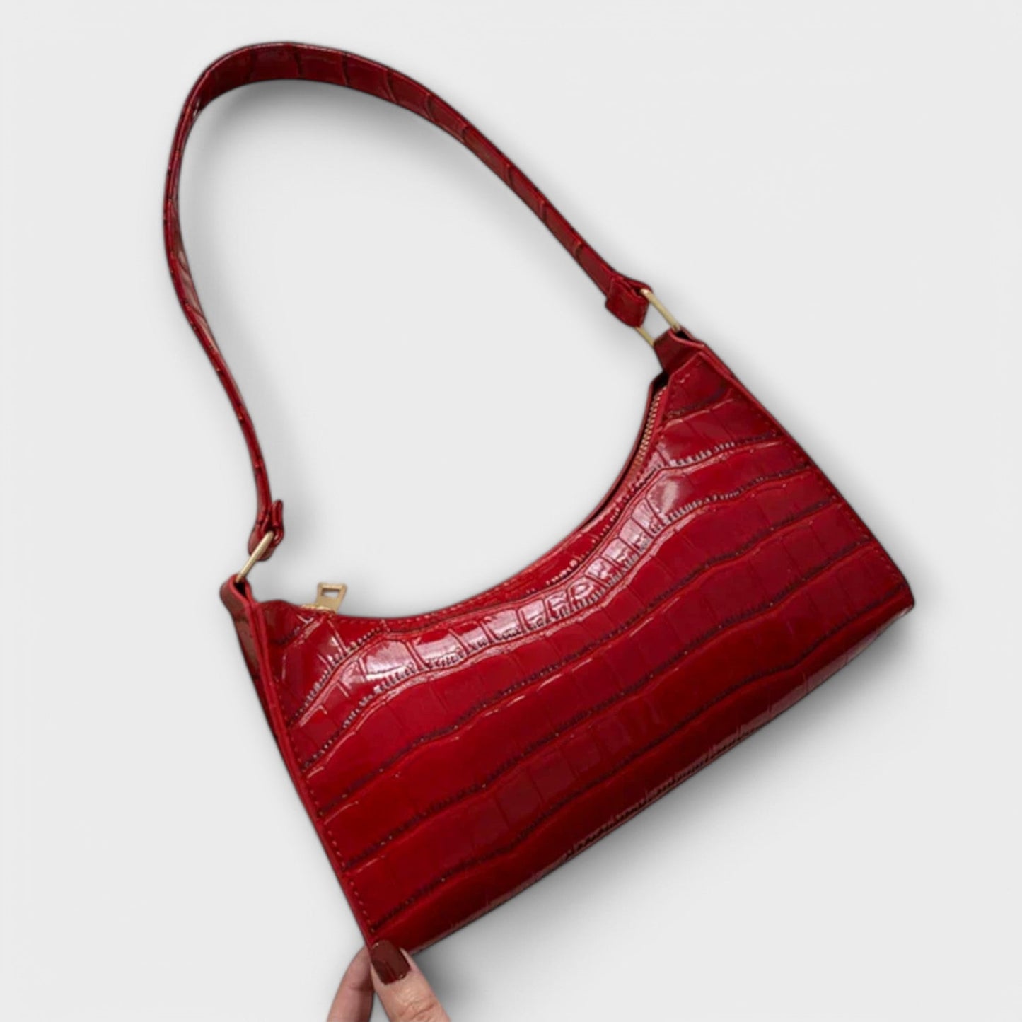 Sac à Épaules Classique Féminin en Cuir