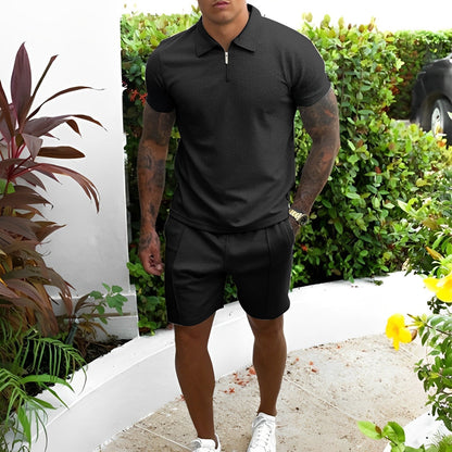 Costume Homme Été Décontracté 2 Pièces