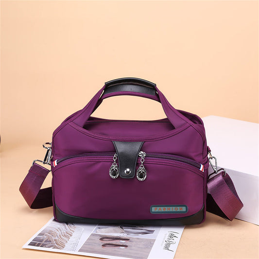 Sac à dos femme avec poche fermée et serrure de sécurité - PanierRoyale