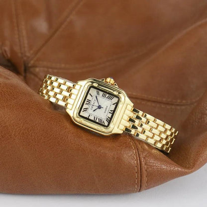 Montre Femme Design Carrée Chiffres Classiques