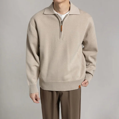 Pull Col Montant Classique pour Homme - PanierRoyale