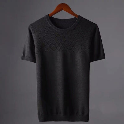 Chemise Homme Respirante et Douce à Col Rond - BerlinGlamour