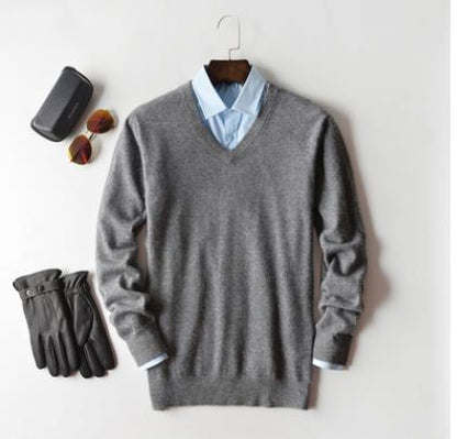 Pull Cachemire Homme Doux et Chaud pour Hiver