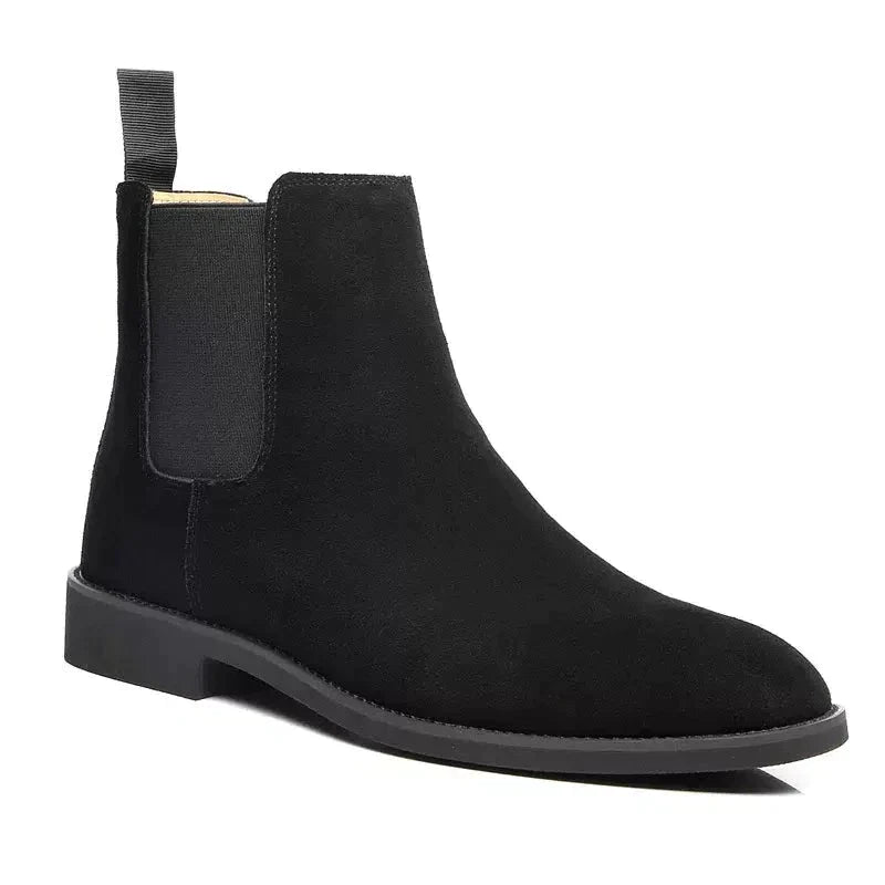 Bottines Chelsea Cuir Suedé pour Homme - PanierRoyale