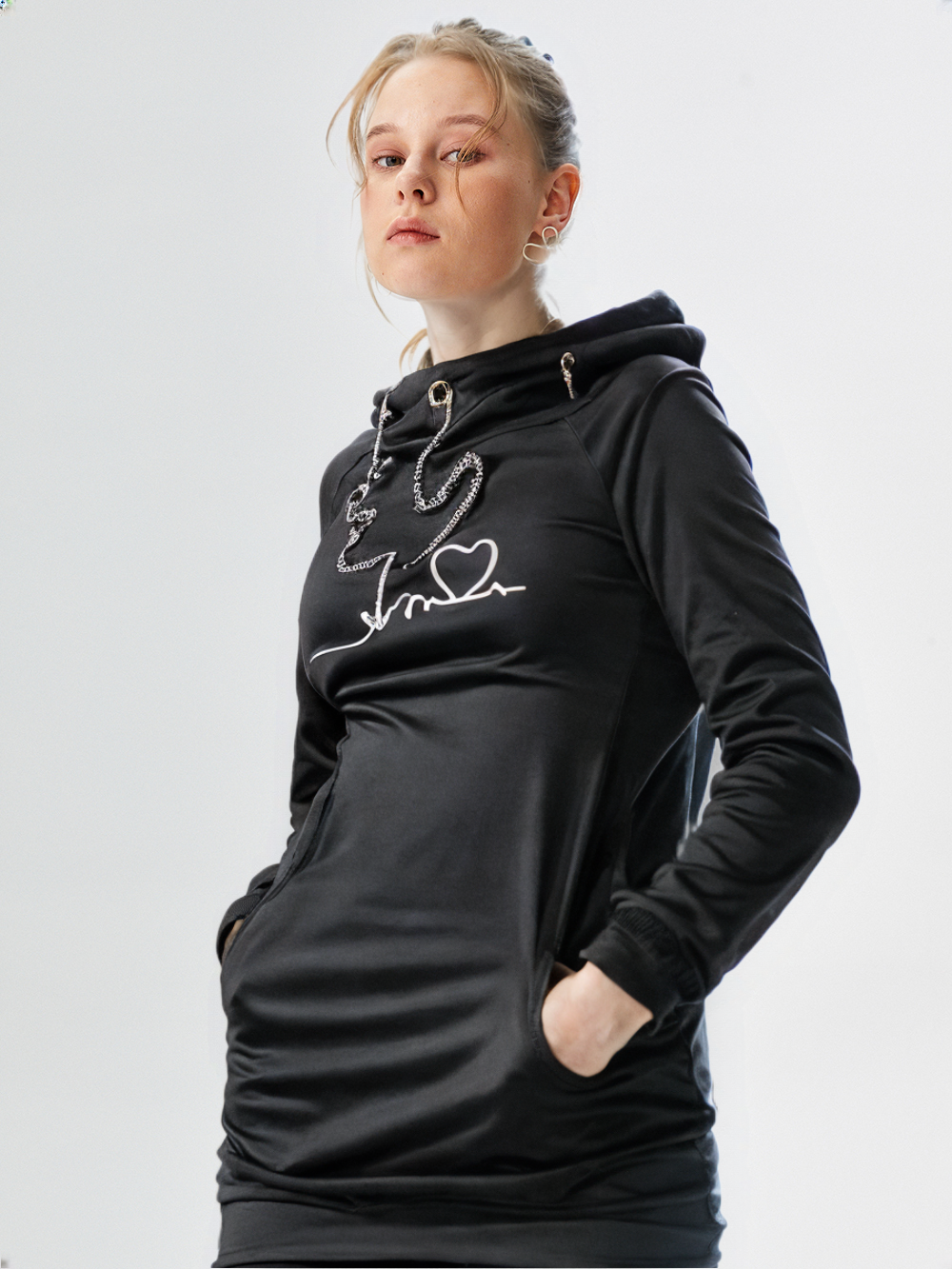Robe Streetwear À Capuche Féminine - luxestyle